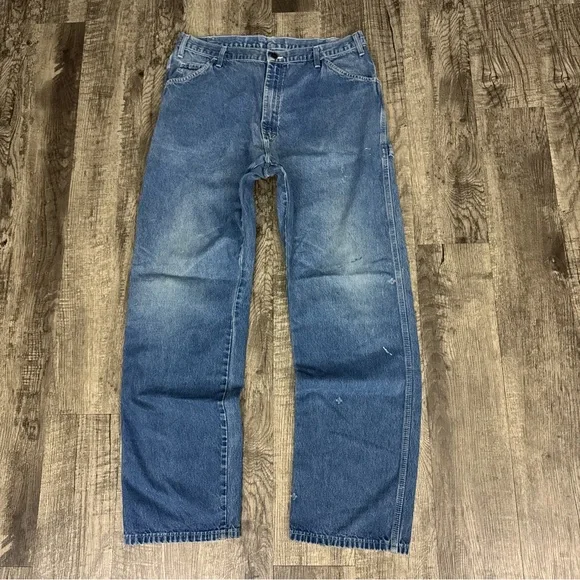 Dickies Carpenter Denim Jeans Skater Grunge - Picture 2 of 10